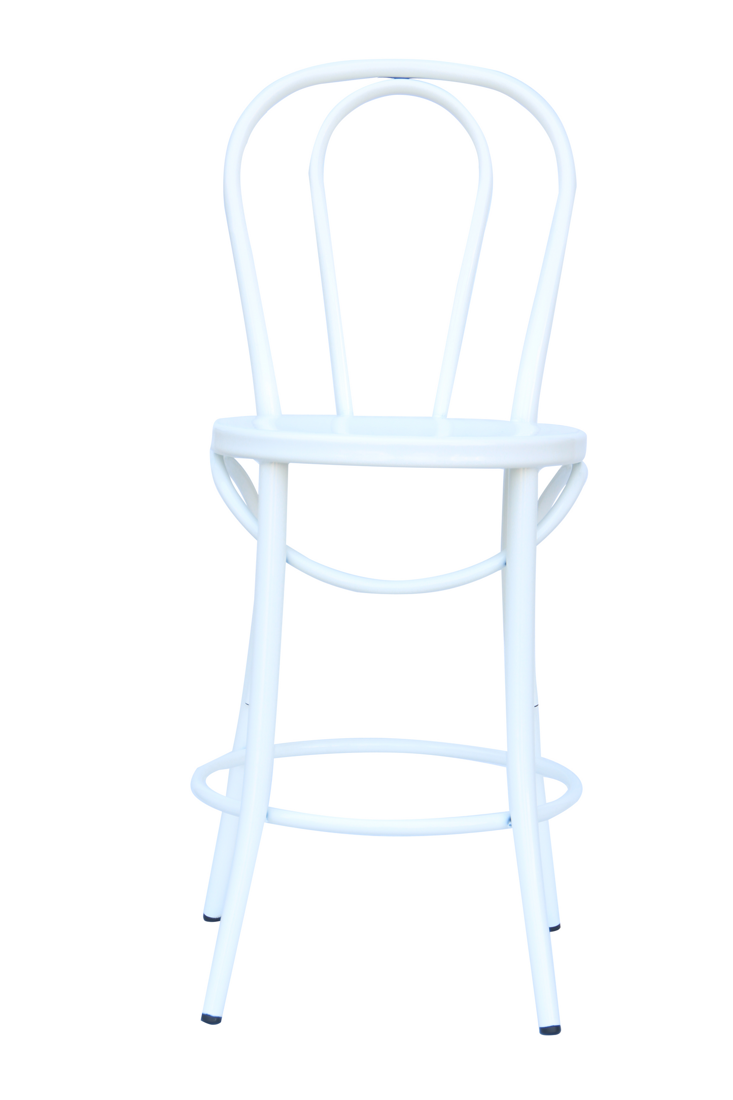 24" White Bistro Stool - 2 pk