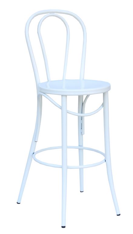 29" White Bistro Stools - 2 pk