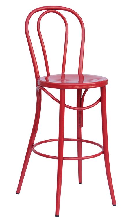 29" Red Bistro Stool - 2pk