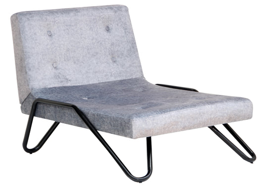 Gray Flip Out Lounger